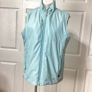 Storm Creek Mid Puff Vest Light Winter Blue XL